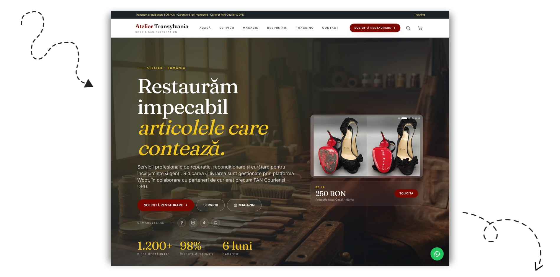 Pagina principală ateliertransylvania.com
