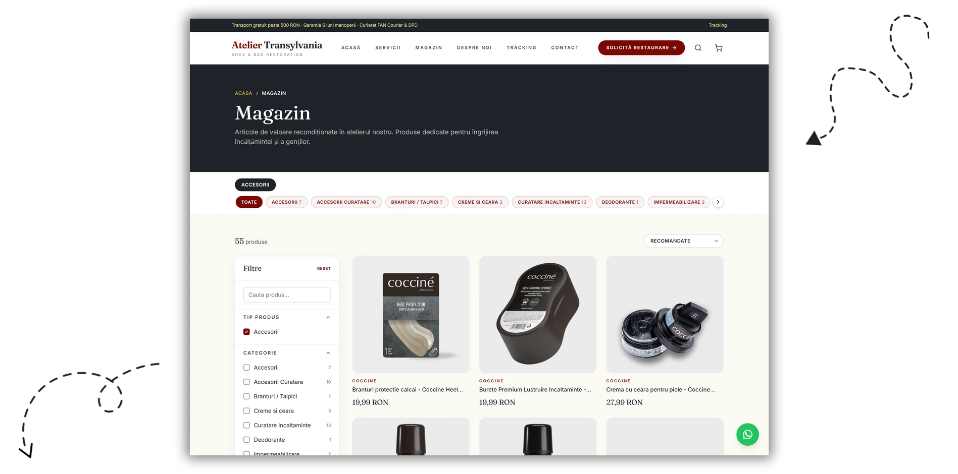 Magazinul online cu produse din feed-ul BaseLinker