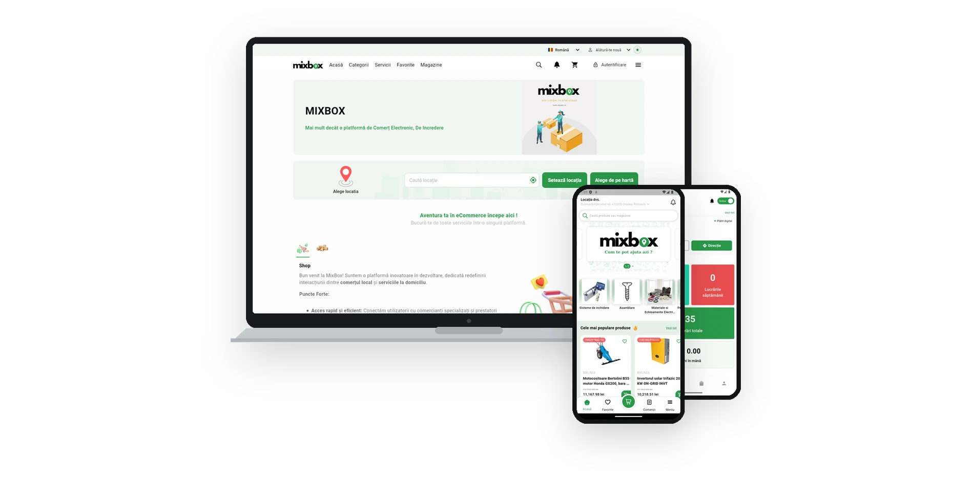 MixBOX Platform - Web & Mobile Apps